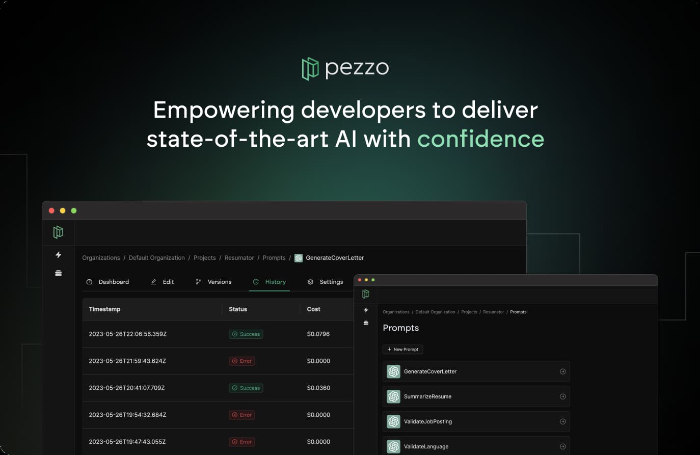 Pezzo-开源集中式AI提示词管理器