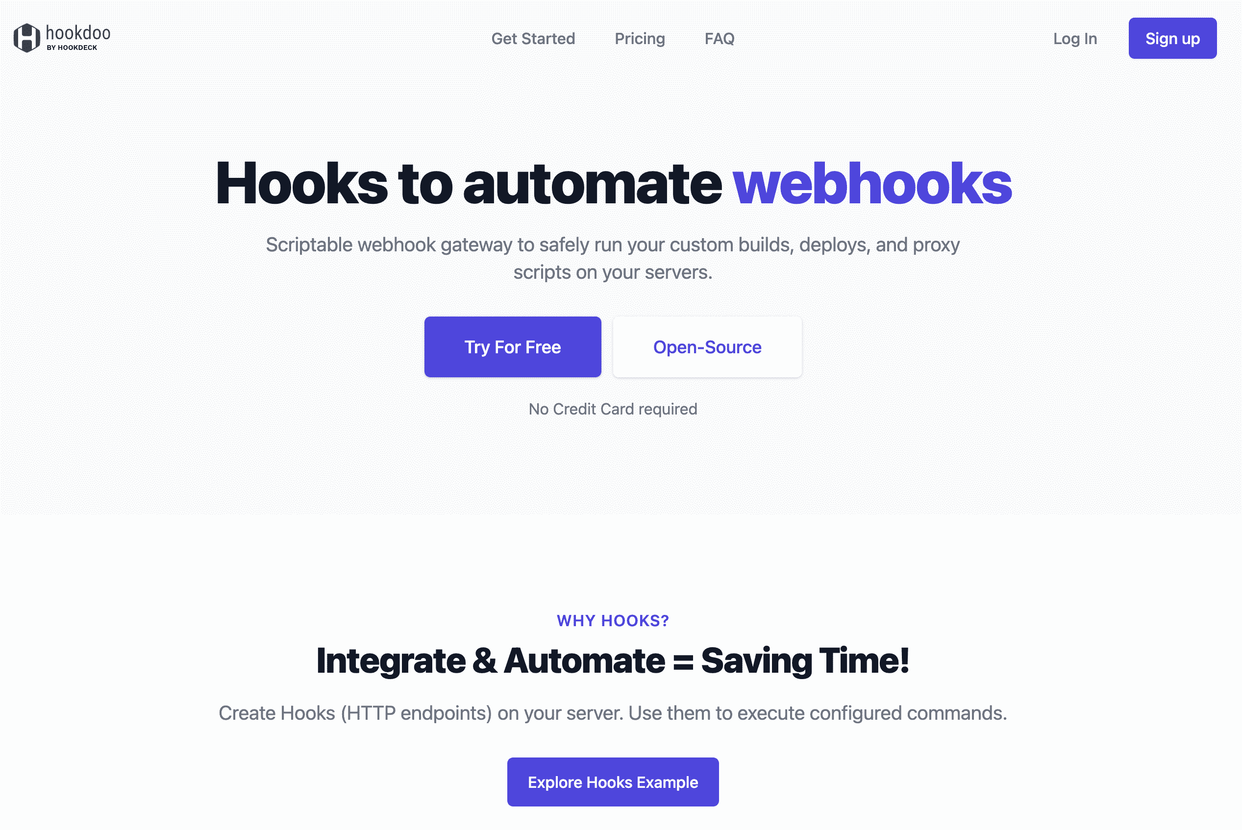 hookdoo-可编写脚本的Webhook网关服务