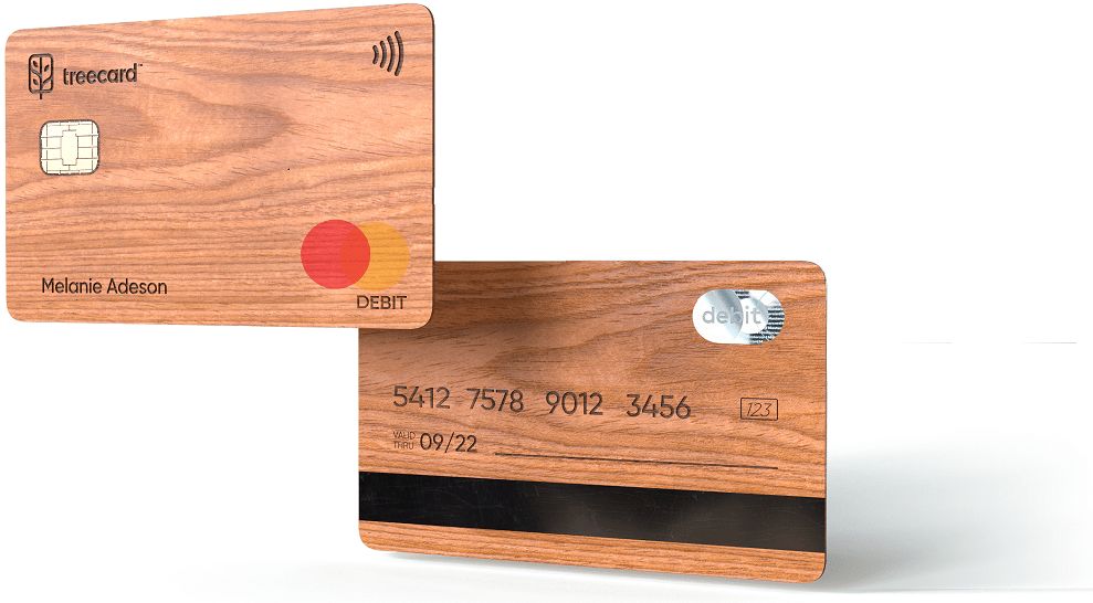 免费申请一张Mastercard 木质借记卡