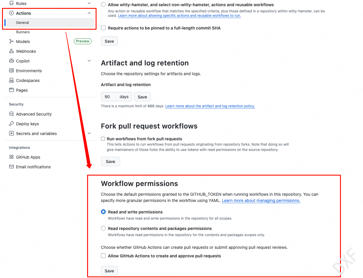 解决Action 权限被限制问题
